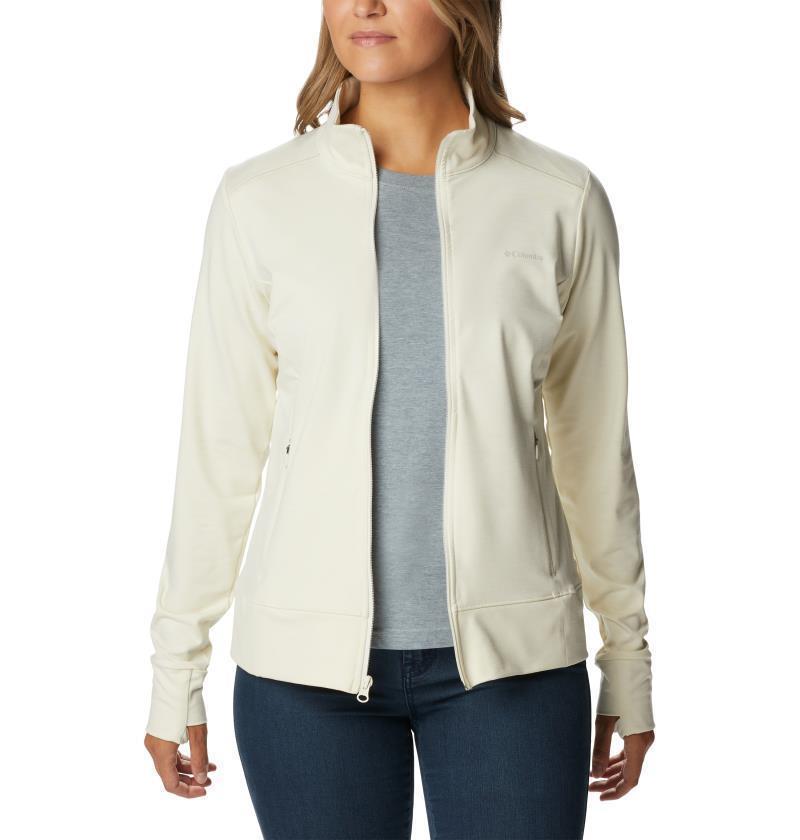 Weekend Adventure Full Zip - Womens - Chalk Heather 3