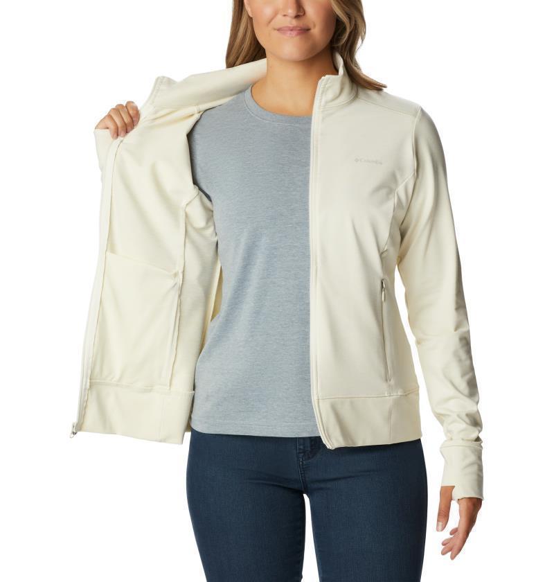 Weekend Adventure Full Zip - Womens - Chalk Heather 5