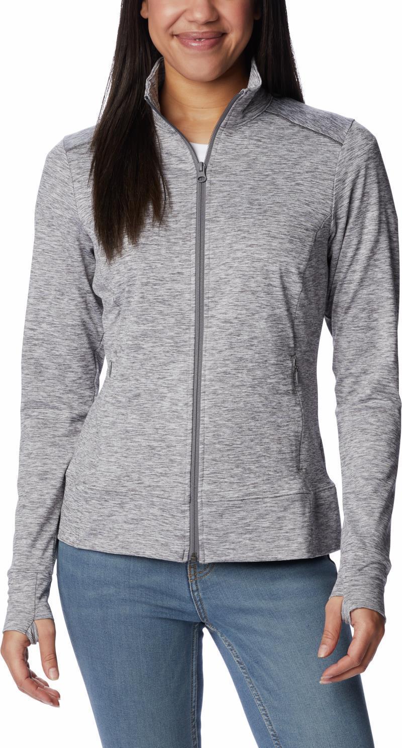 Weekend Adventure Full Zip - Womens - City Grey Heather 1