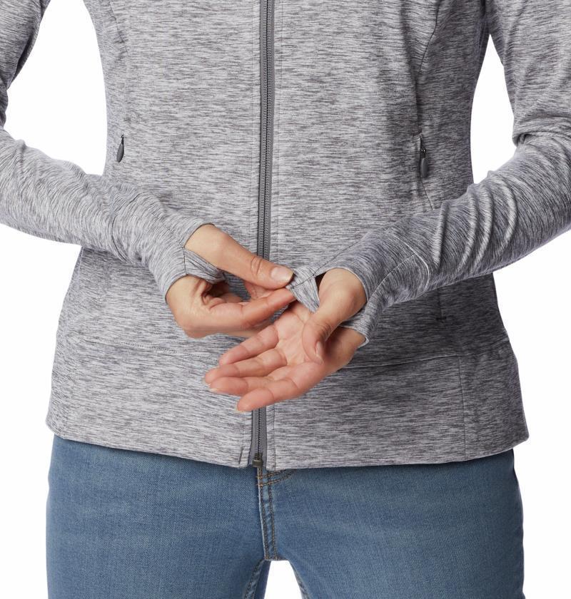 Weekend Adventure Full Zip - Womens - City Grey Heather 4