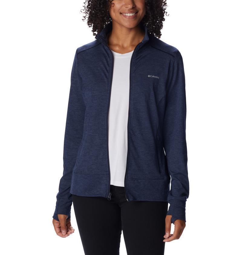 Weekend Adventure Full Zip - Womens - Dark Nocturnal Heather 3