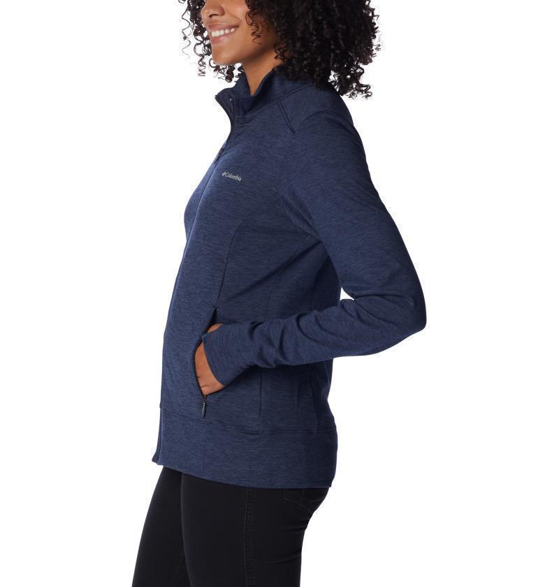 Weekend Adventure Full Zip - Womens - Dark Nocturnal Heather 4