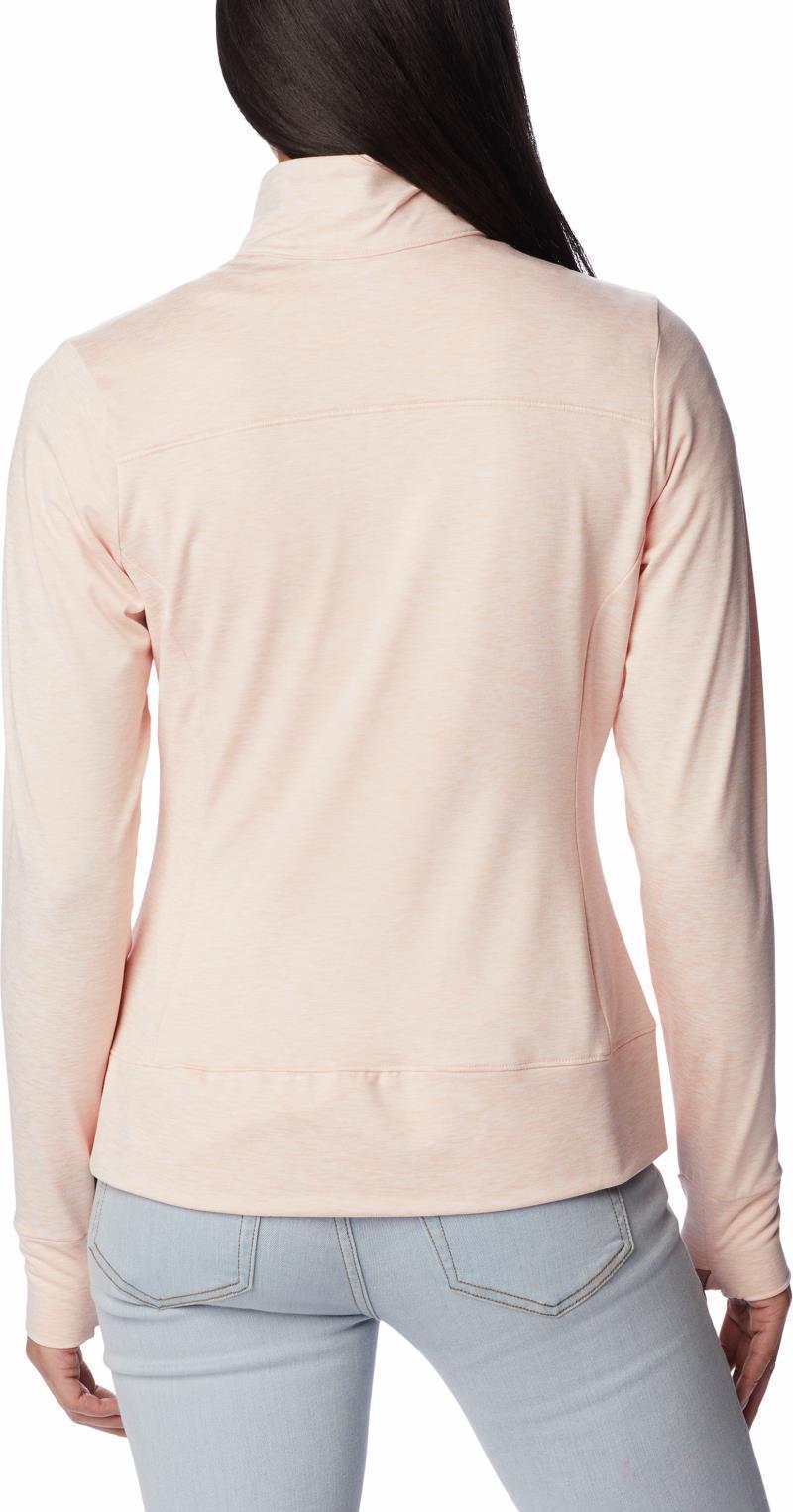 Weekend Adventure Full Zip - Womens - Peach Blossom Heather 2