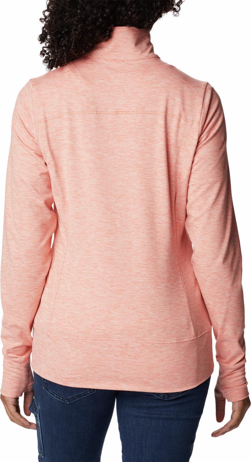 Weekend Adventure Full Zip - Womens - Summer Peach Heather 2