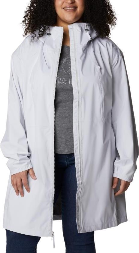 Weekend Adventure Long Shell, Extended - Womens - Nimbus Grey 3