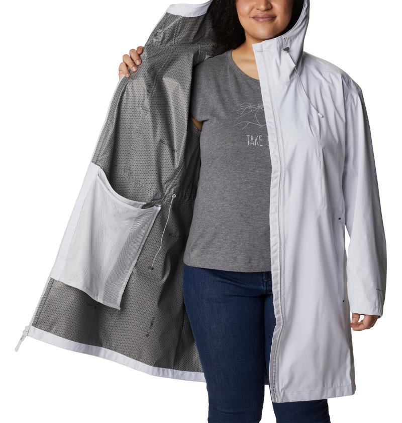 Weekend Adventure Long Shell, Extended - Womens - Nimbus Grey 5