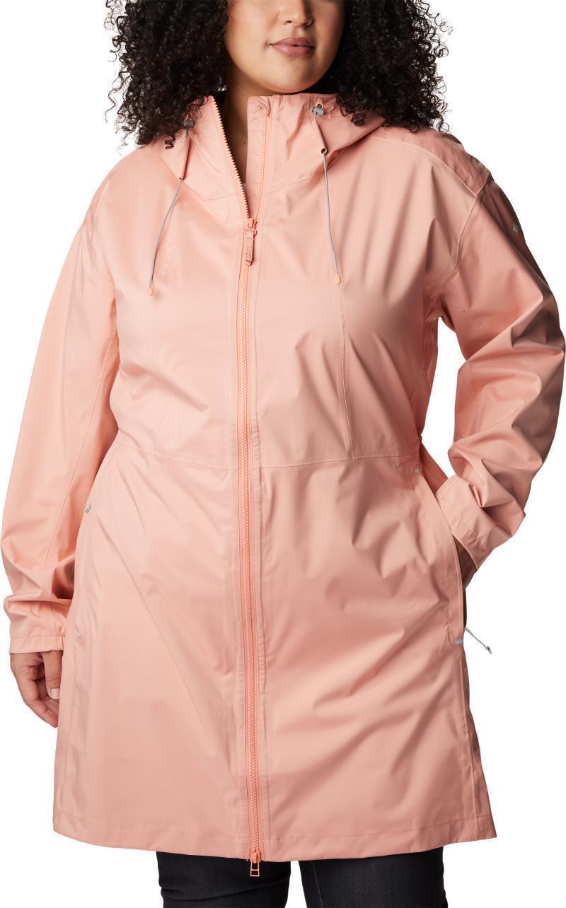 Weekend Adventure Long Shell, Extended - Womens - Summer Peach 1
