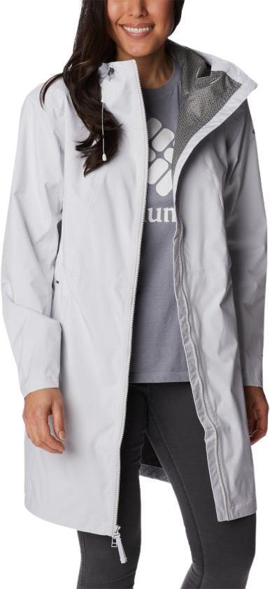 Weekend Adventure Long Shell - Womens - Nimbus Grey 3