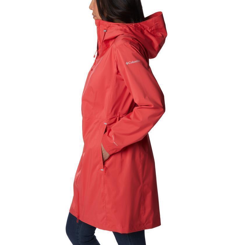 Weekend Adventure Long Shell - Womens - Red Hibiscus 4