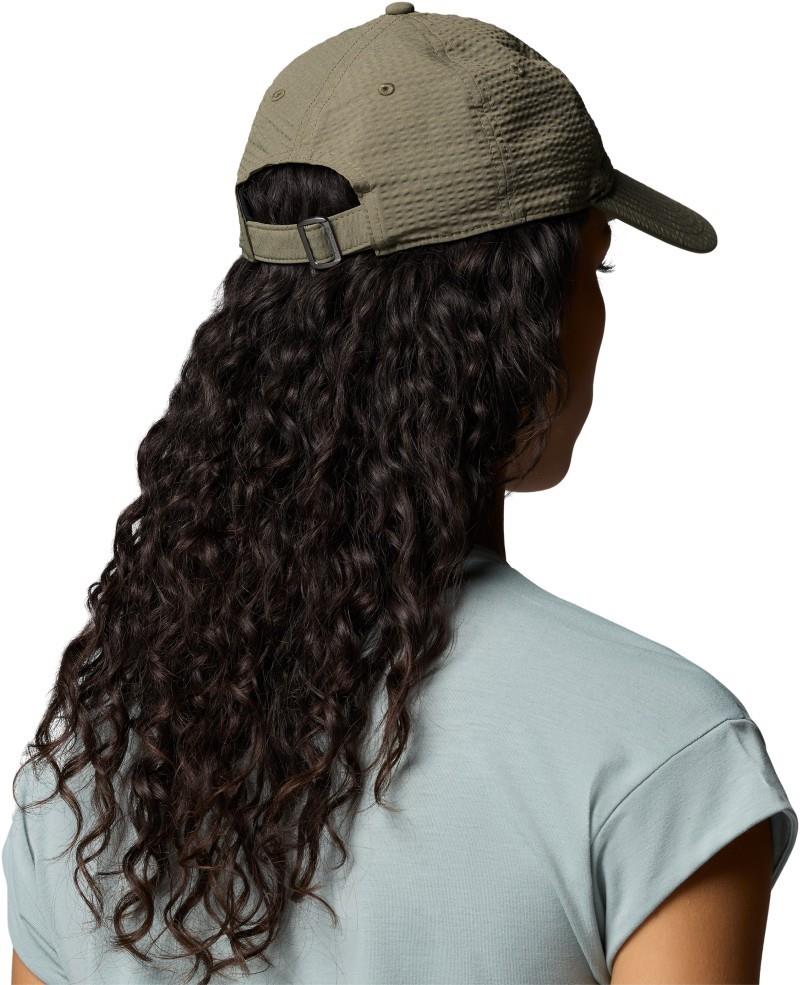 Wellzy Ball Cap - stone green / mountains graphic 1