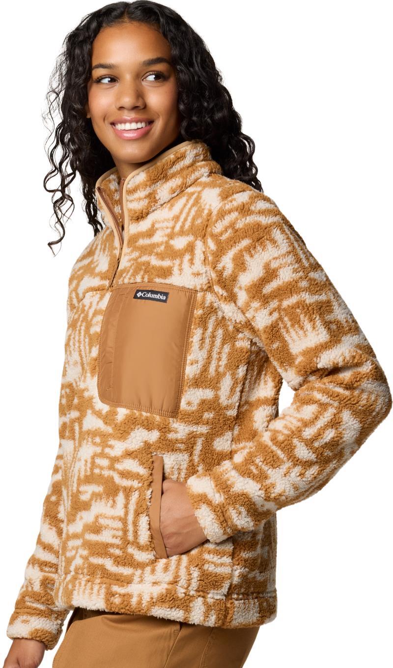 West Bend 1/4 Zip II - Womens - Camel Brown Highland Tonal 2