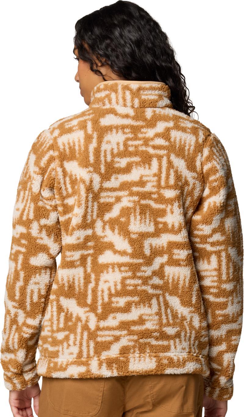 West Bend 1/4 Zip II - Womens - Camel Brown Highland Tonal 3
