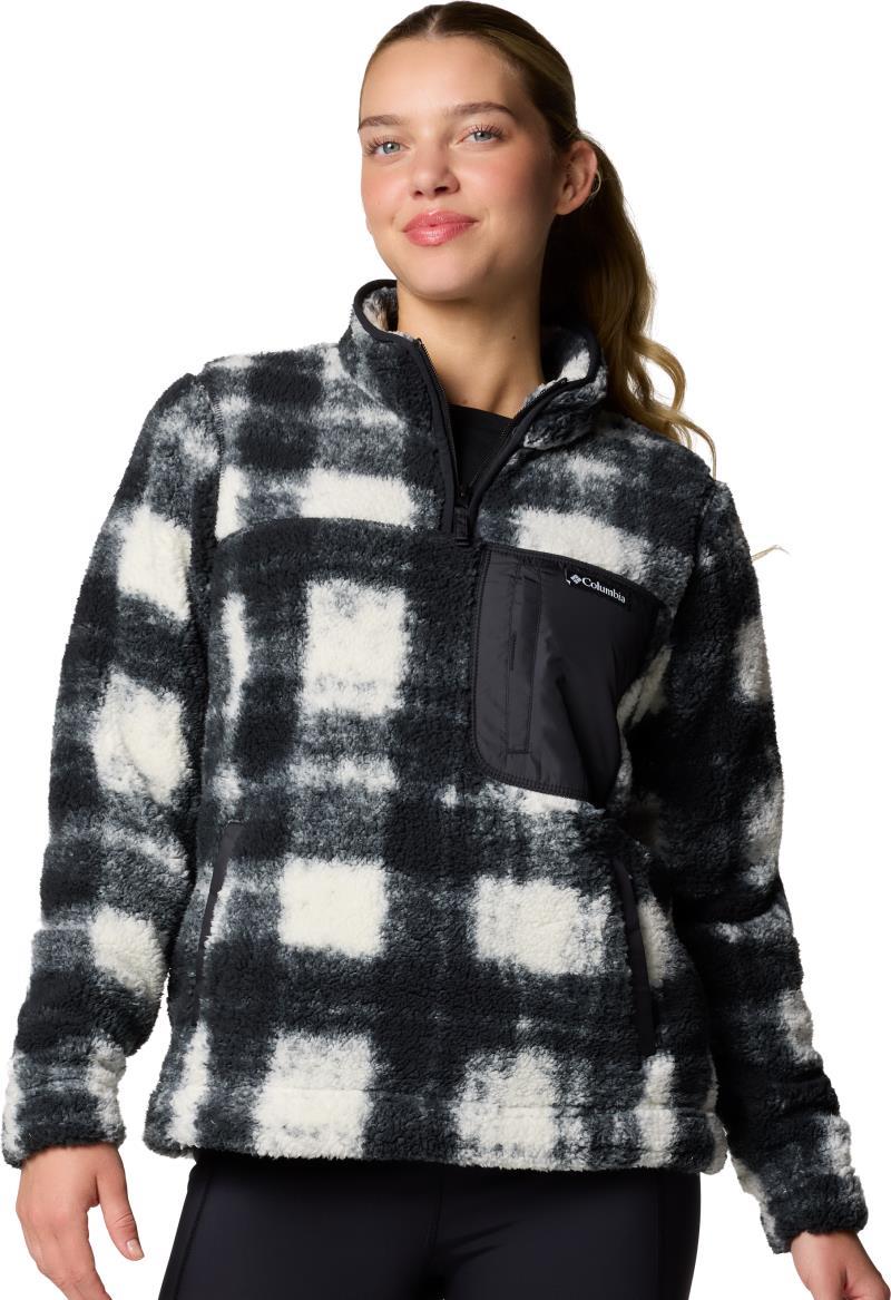 West Bend 1/4 Zip II - Womens - Chalk Omblur Tonal 1