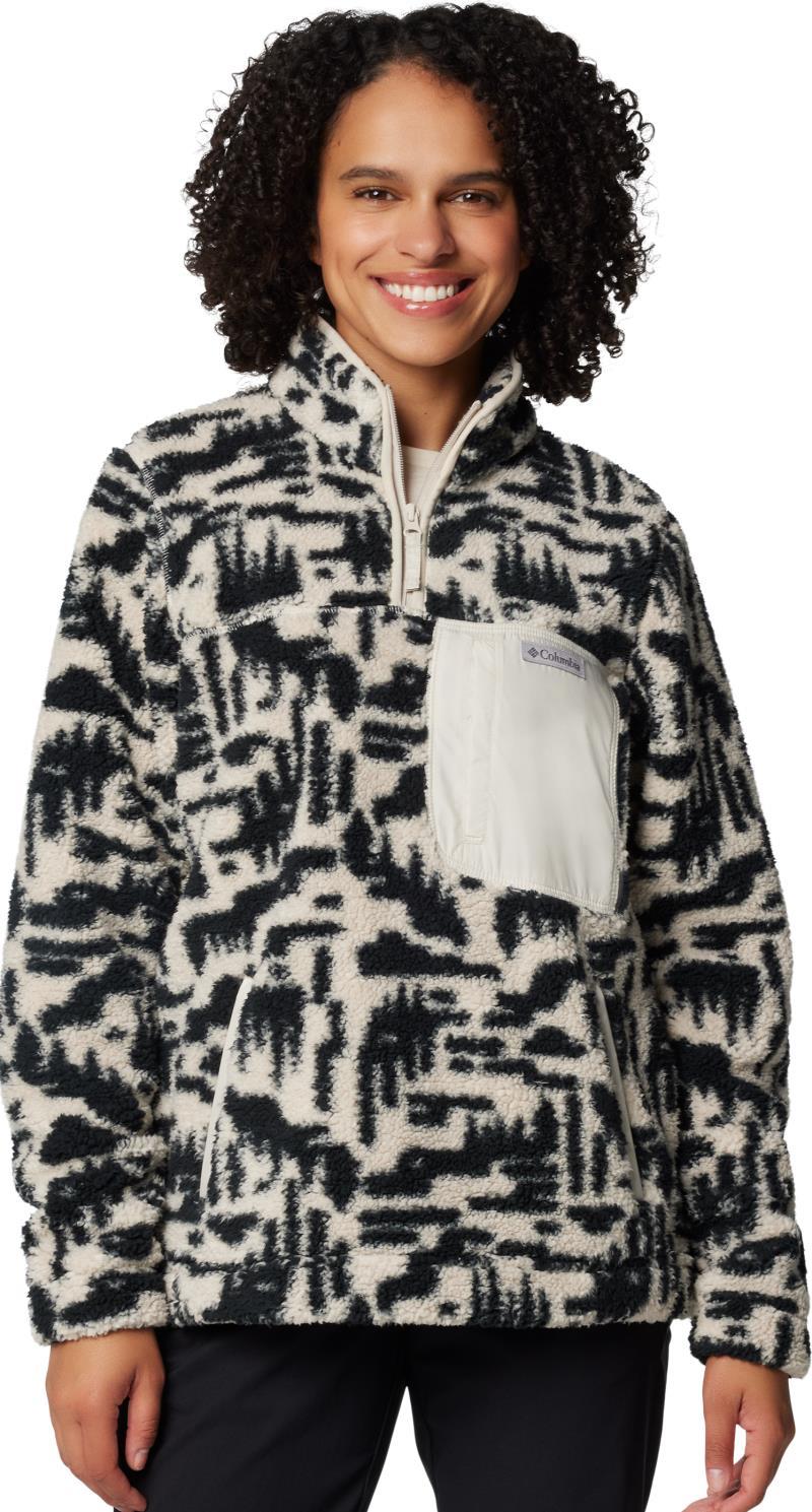 West Bend 1/4 Zip II - Womens - Dark Stone Highland Tonal 1