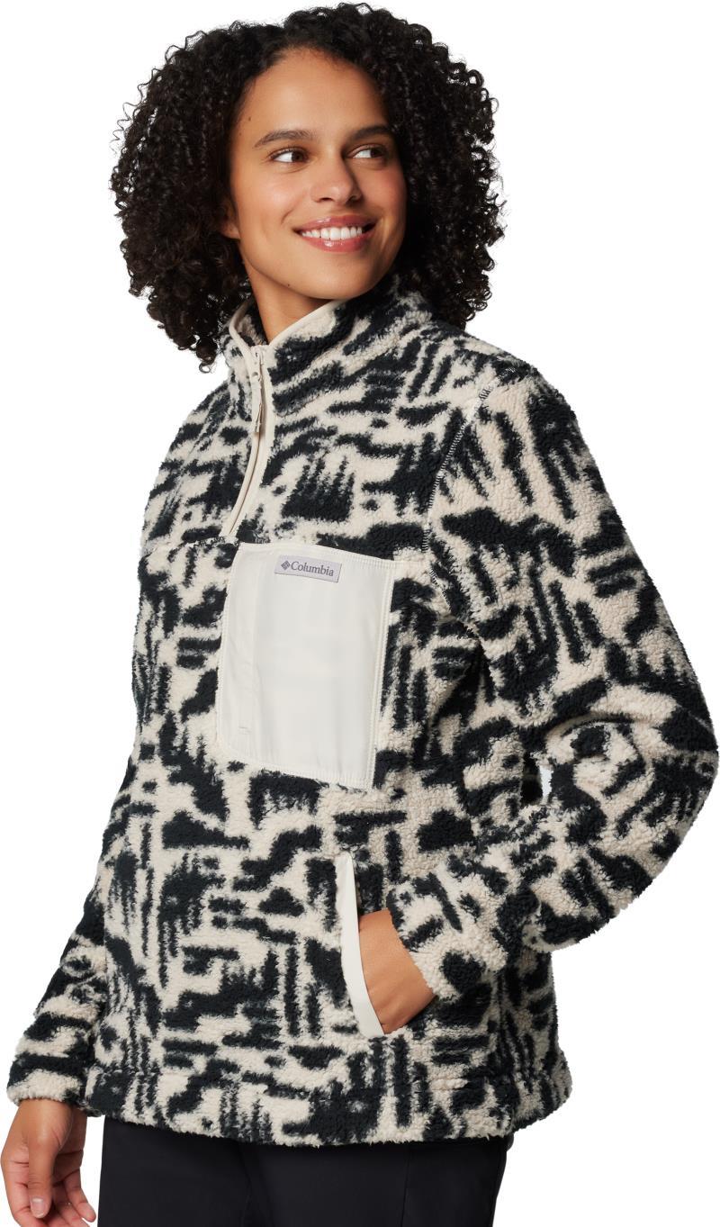 West Bend 1/4 Zip II - Womens - Dark Stone Highland Tonal 2