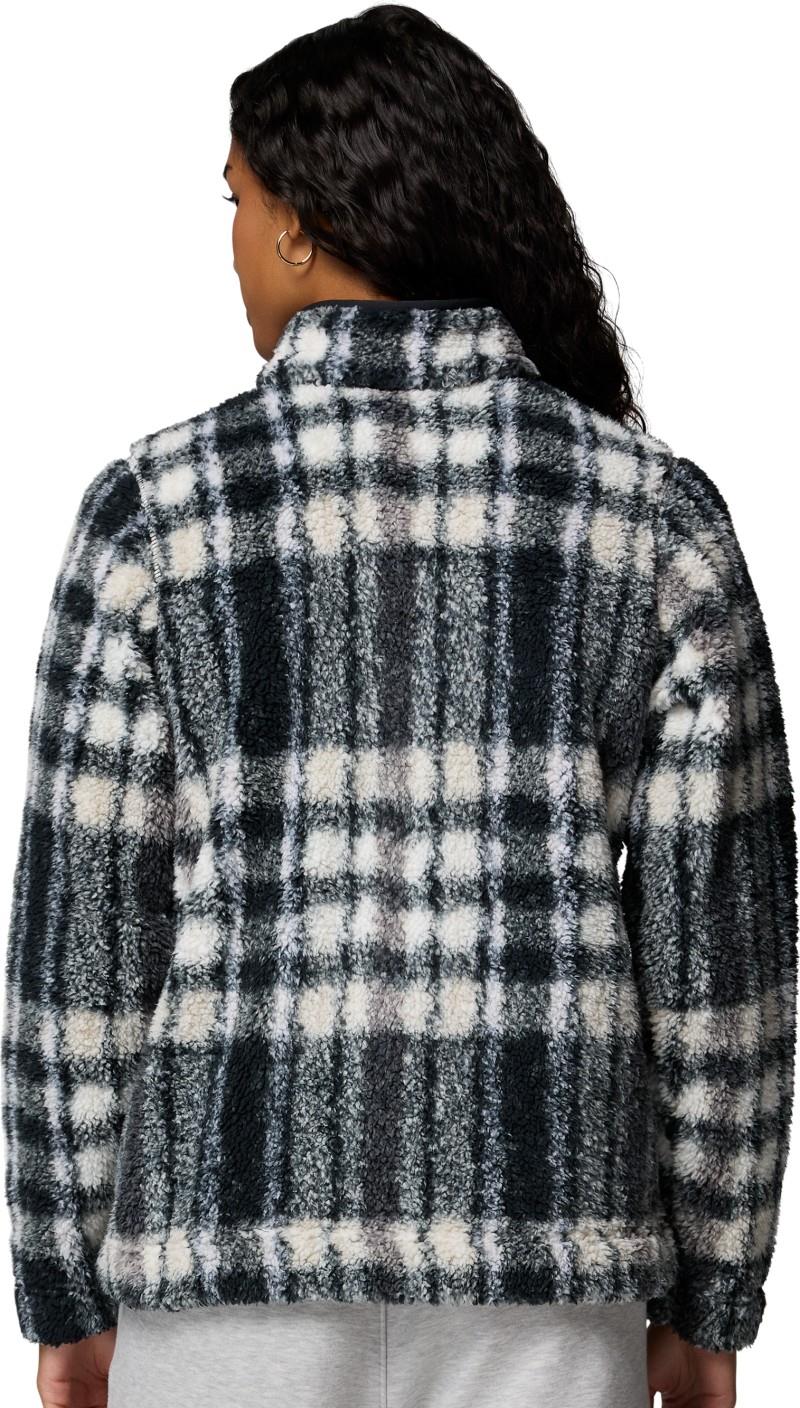 West Bend 1/4 Zip II - Womens - black herringplaid 1