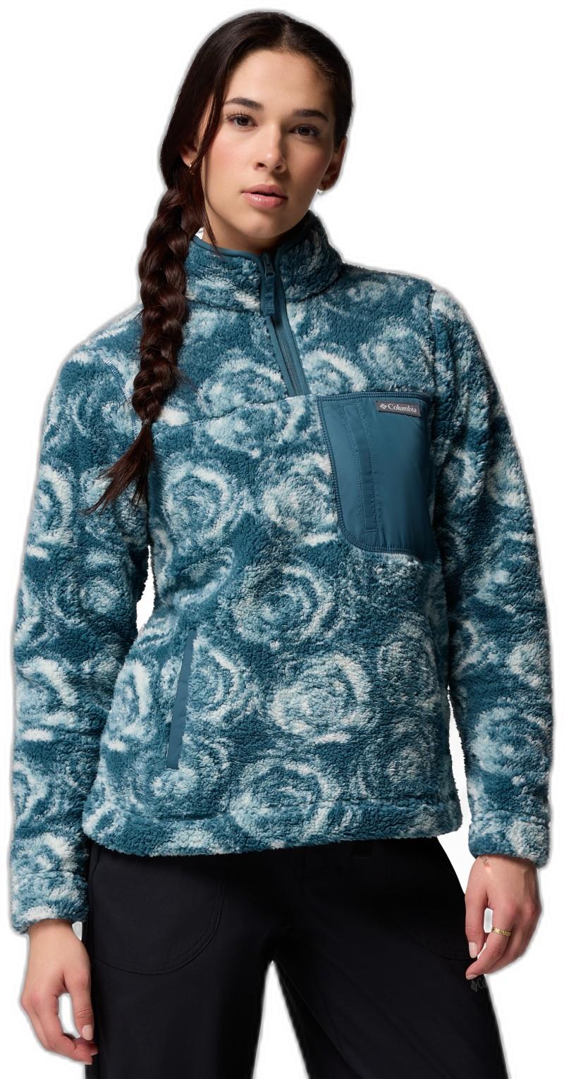 West Bend 1/4 Zip II - Womens - everblue rose city 1