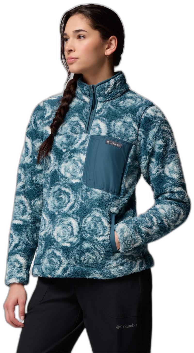 West Bend 1/4 Zip II - Womens - everblue rose city 1