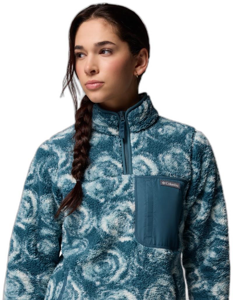 West Bend 1/4 Zip II - Womens - everblue rose city 1