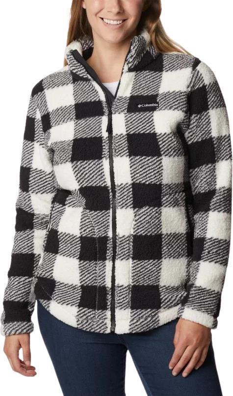 West Bend Full Zip - Womens - Chalk Check Print 1