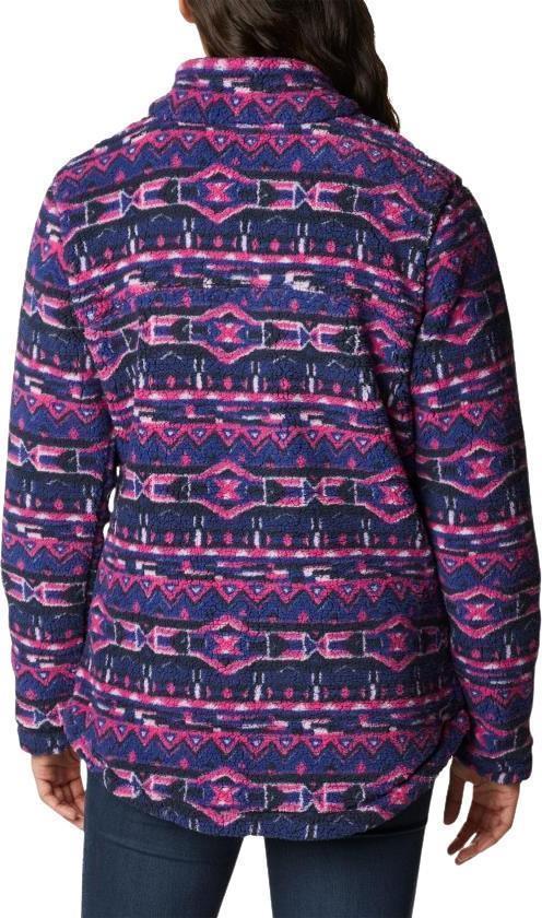 West Bend Full Zip - Womens - Dark Sapphire 80s Stripe Print 2