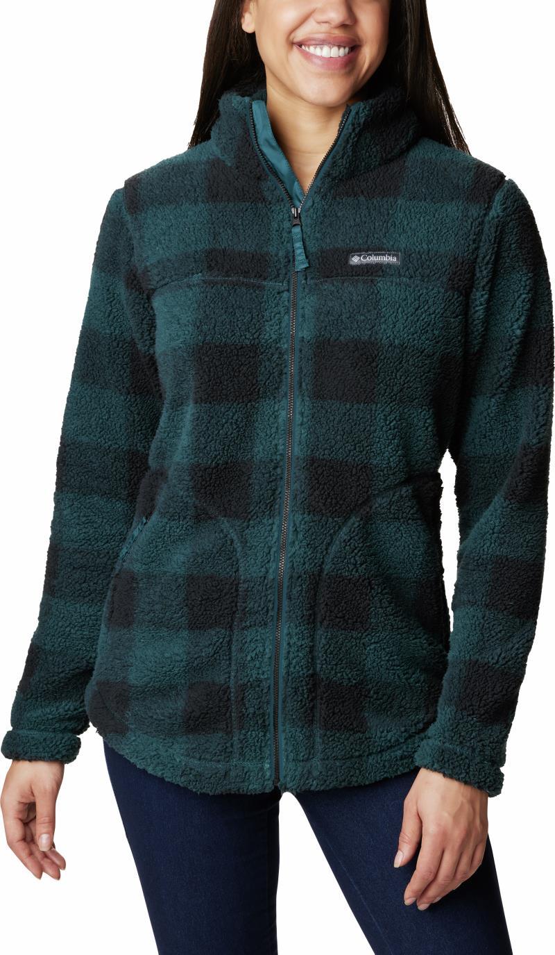 West Bend Full Zip - Womens - Night Wave Check 1