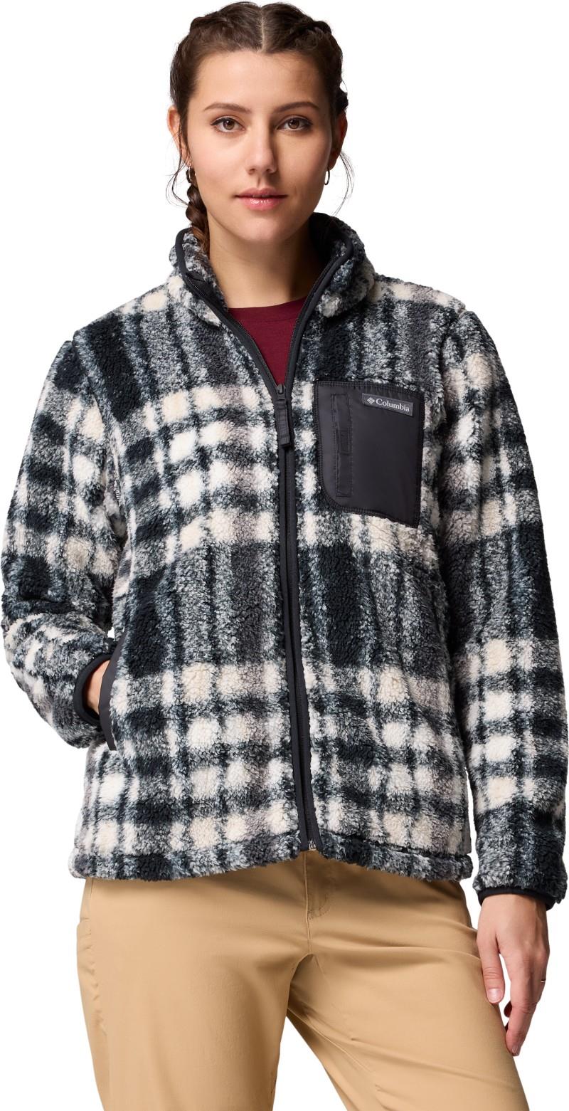 West Bend Print Full-Zip II, Extended - Womens - black herringplaid 1