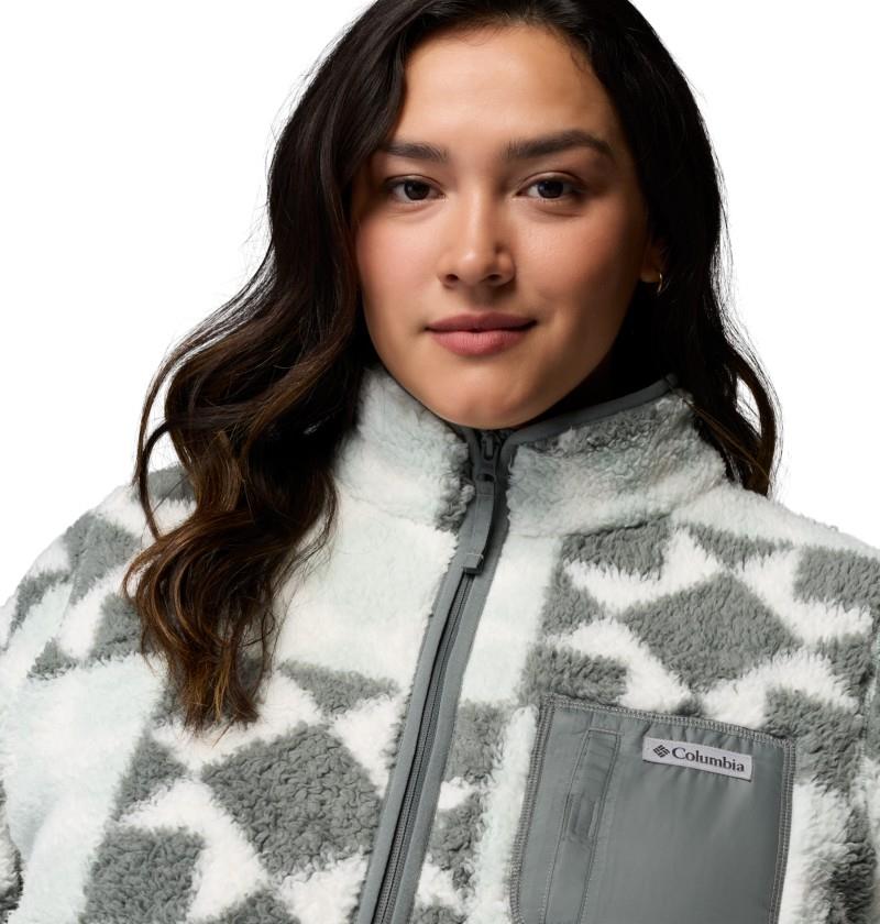 West Bend Print Full-Zip II, Extended - Womens - tea light / cozy quilt 1
