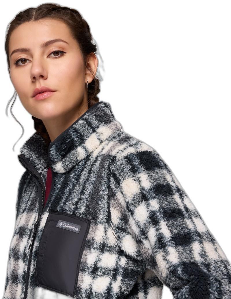 West Bend Print Full-Zip II - Womens - black herringplaid 1