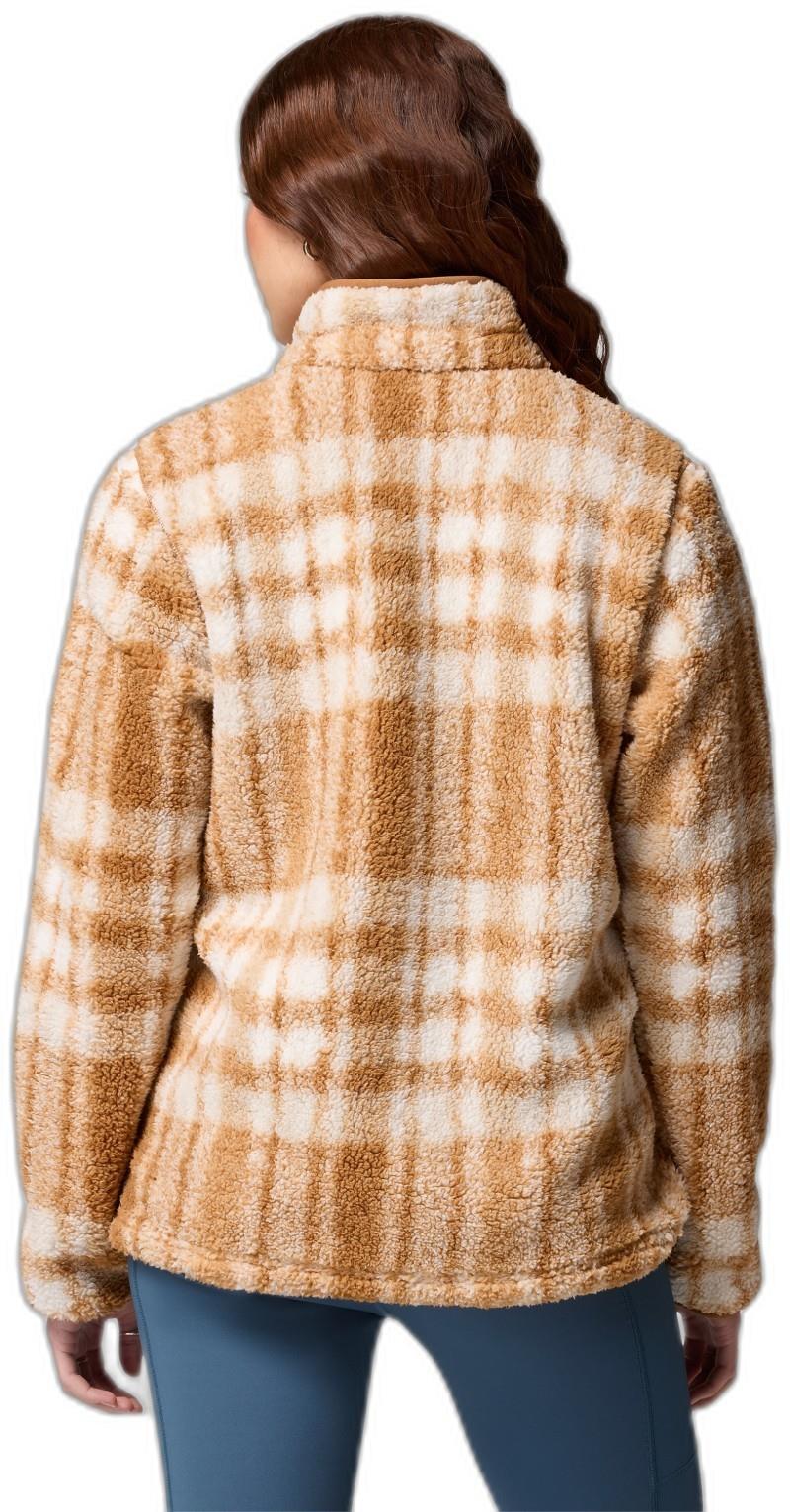 West Bend Print Full-Zip II - Womens - camel brown herringplaid 1