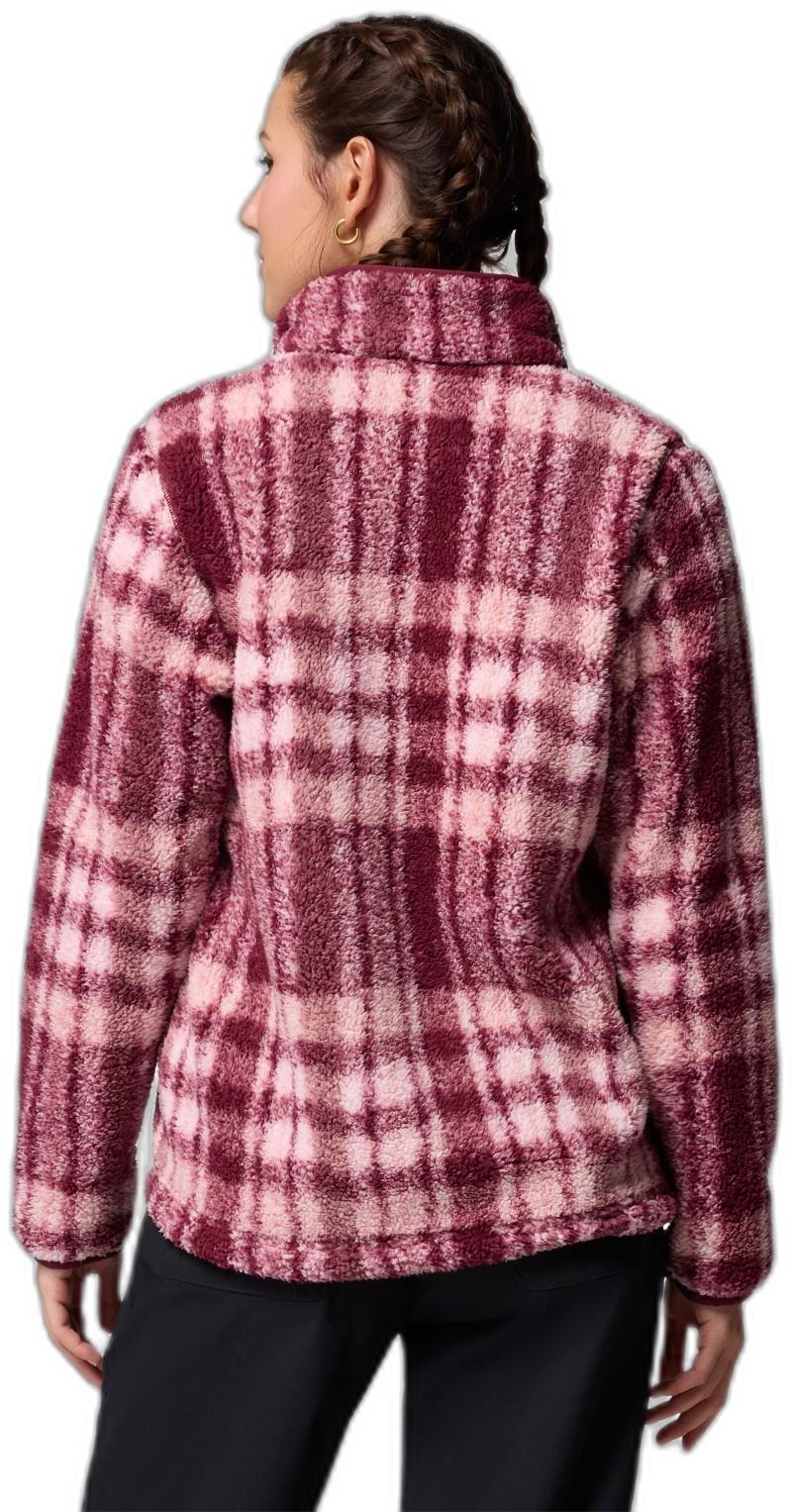 West Bend Print Full-Zip II - Womens - rich wine herringplaid 1
