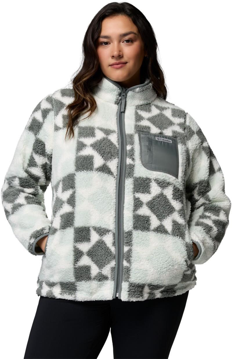 West Bend Print Full-Zip II - Womens - tea light / cozy quilt 1
