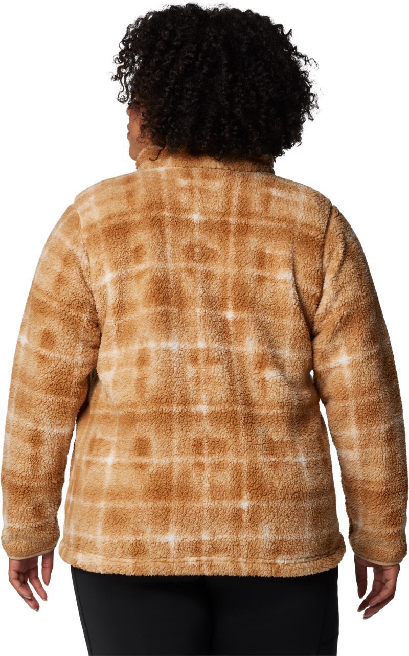 West Bend Print Full Zip II, Extended - Womens - camel brown omblur 1