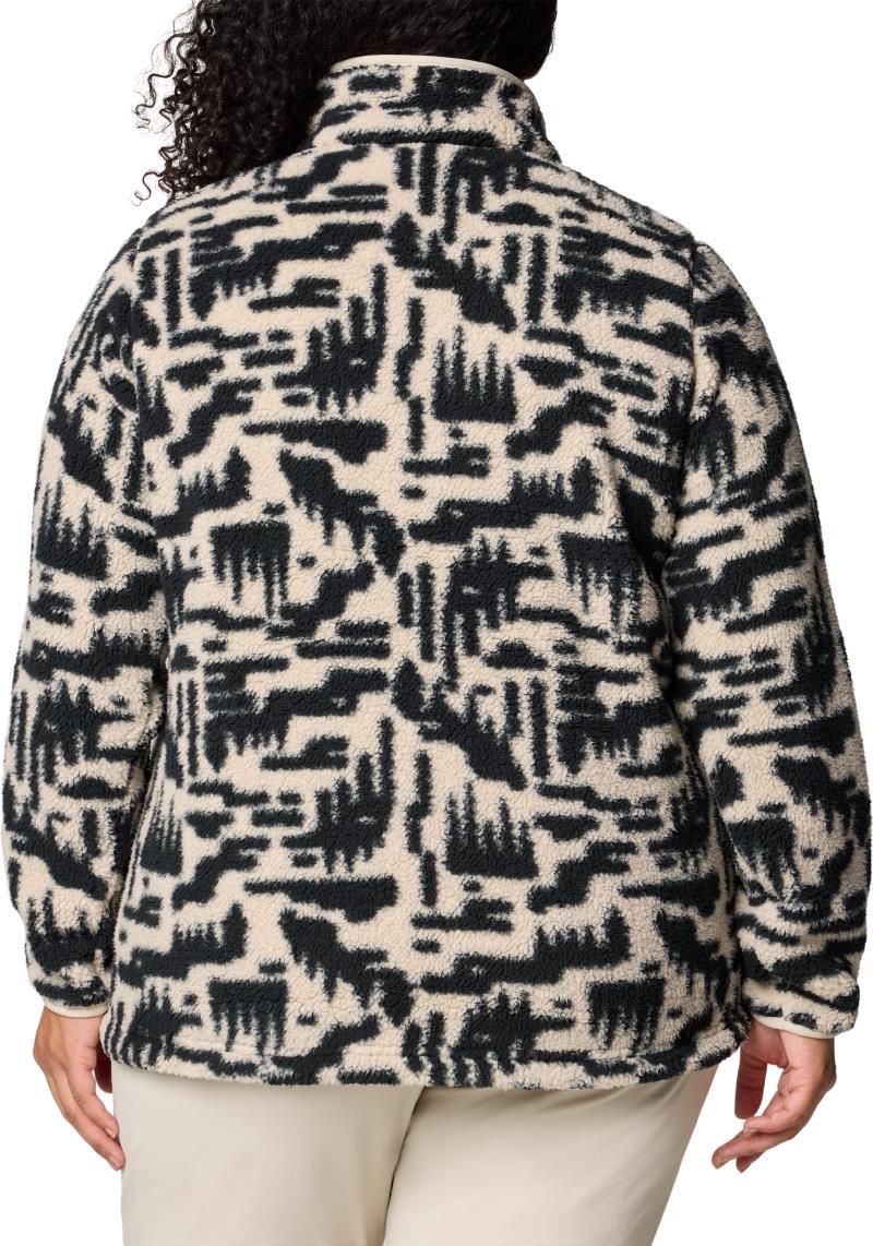 West Bend Print Full Zip II, Extended - Womens - dark stone highland tonal 1