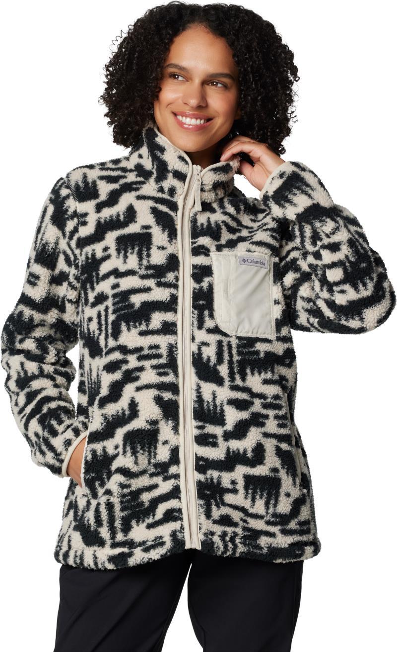 West Bend Print Full Zip II - Womens - Dark Stone Highland Tonal 1