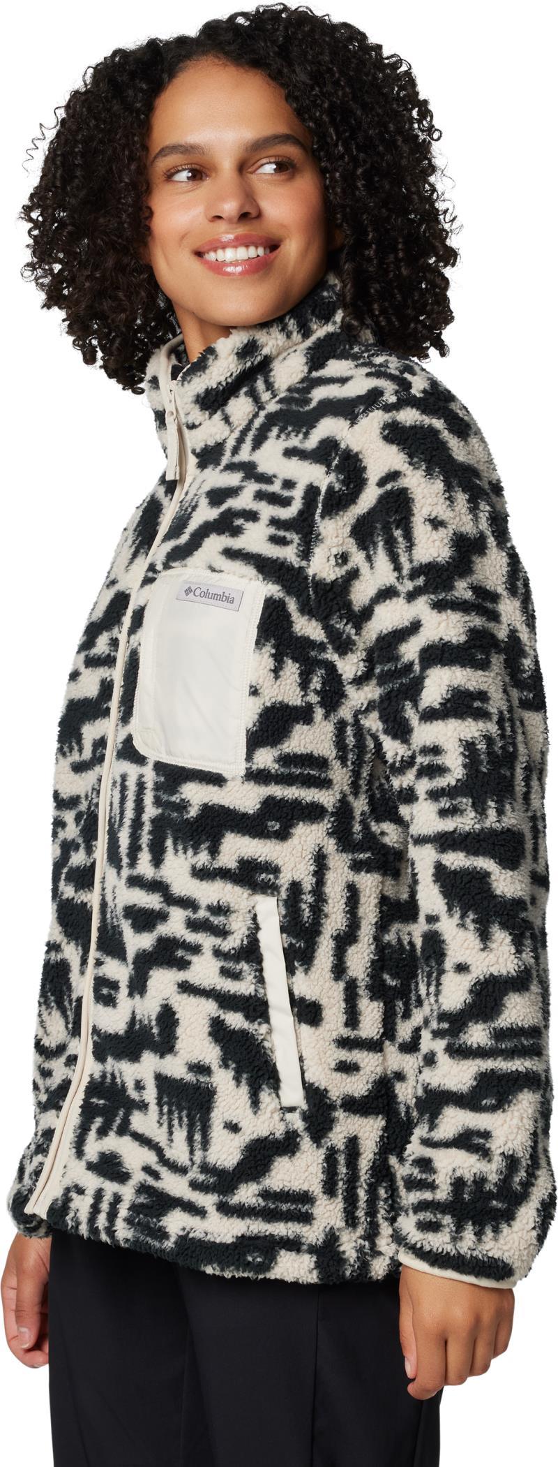 West Bend Print Full Zip II - Womens - Dark Stone Highland Tonal 2