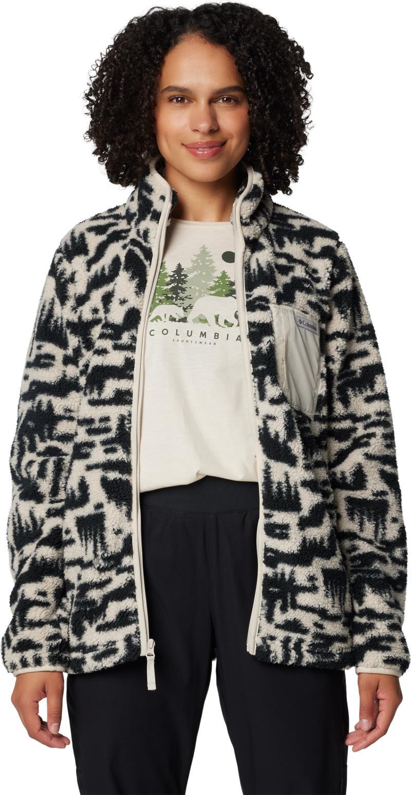 West Bend Print Full Zip II - Womens - Dark Stone Highland Tonal 3
