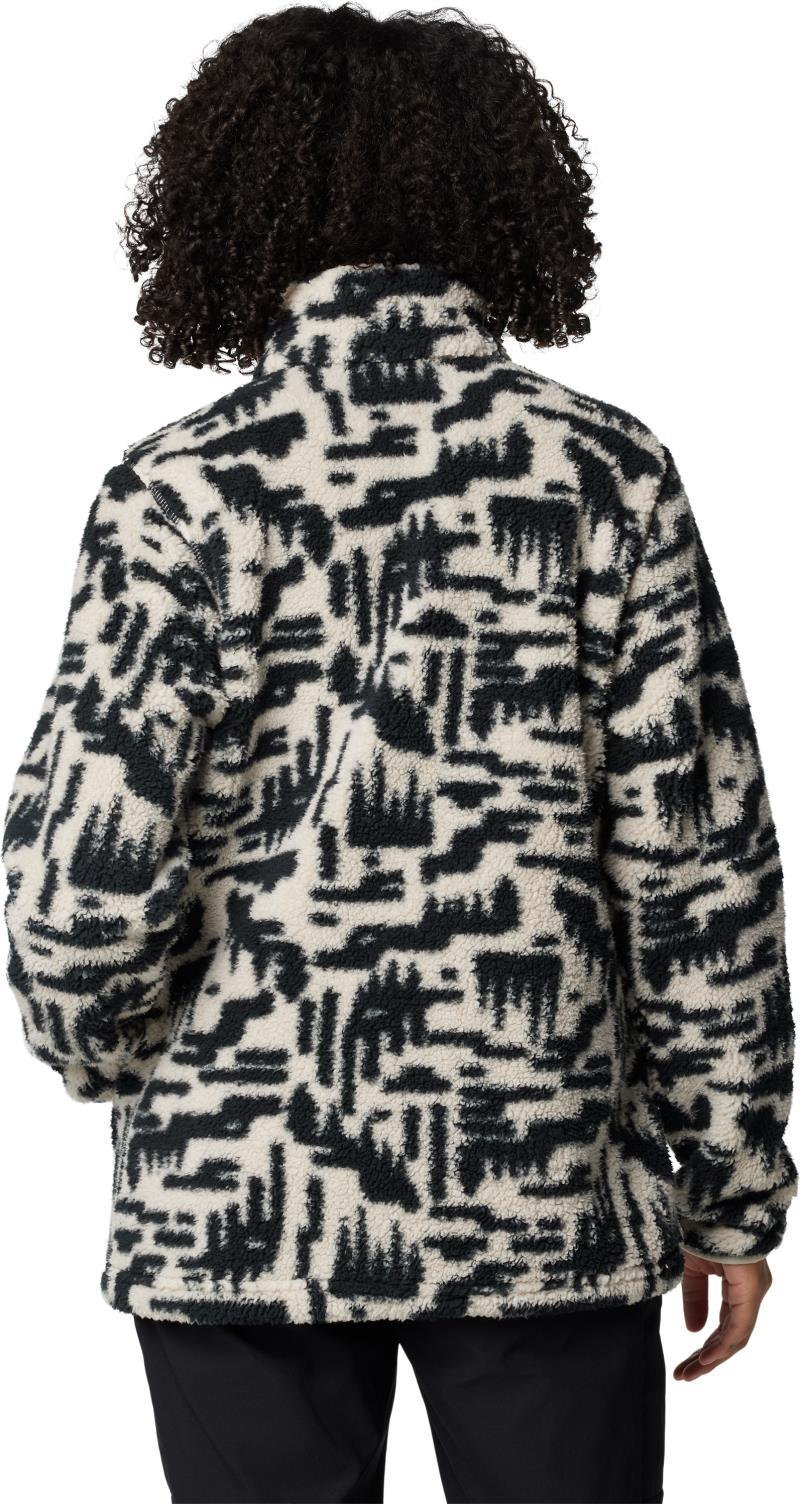 West Bend Print Full Zip II - Womens - Dark Stone Highland Tonal 4