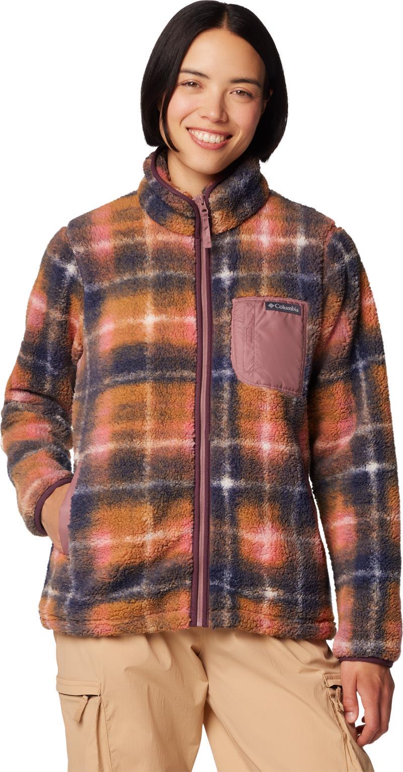 West Bend Print Full Zip II - Womens - Fig Omblur 1