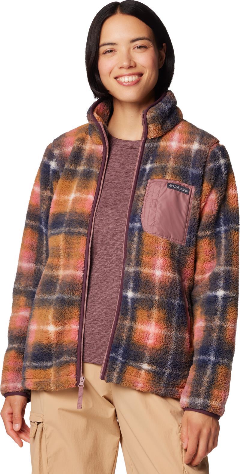 West Bend Print Full Zip II - Womens - Fig Omblur 2
