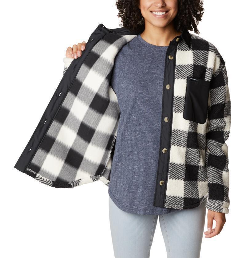 West Bend Shirt Jacket - Womens - Chalk Check Print 3