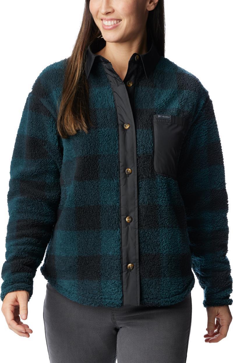 West Bend Shirt Jacket - Womens - Night Wave Check / Black 1