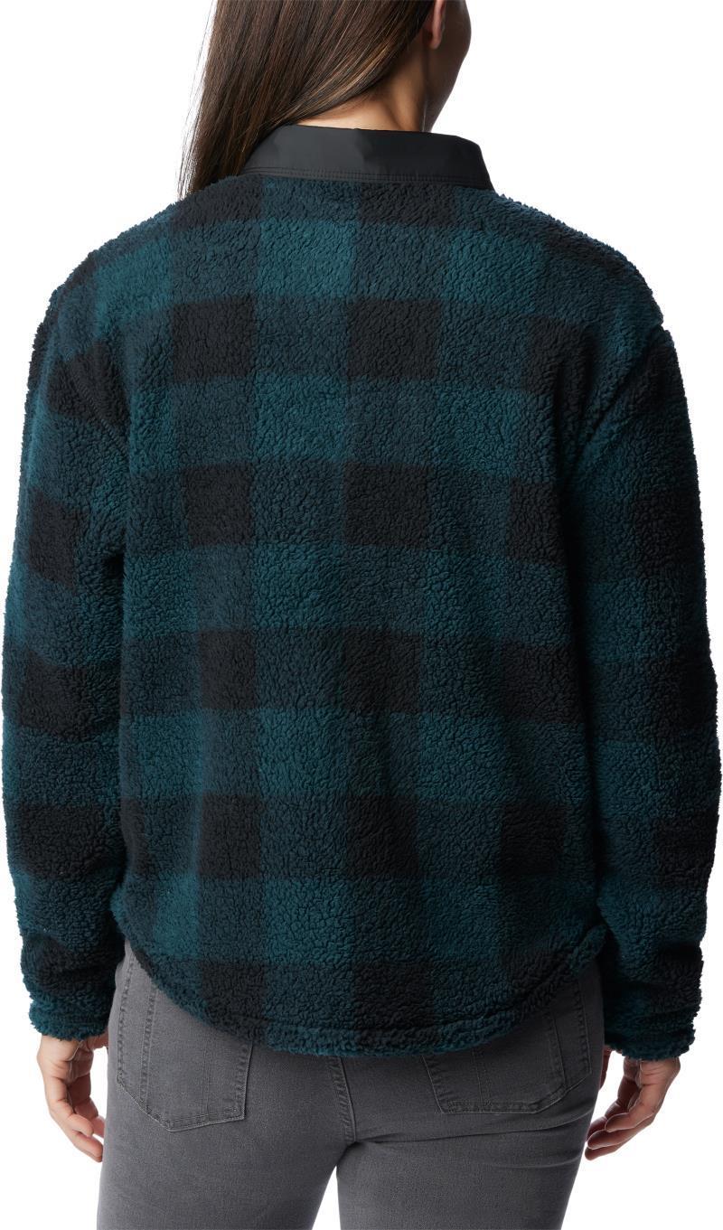 West Bend Shirt Jacket - Womens - Night Wave Check / Black 4