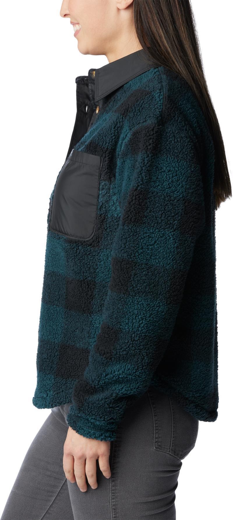 West Bend Shirt Jacket - Womens - Night Wave Check / Black 5