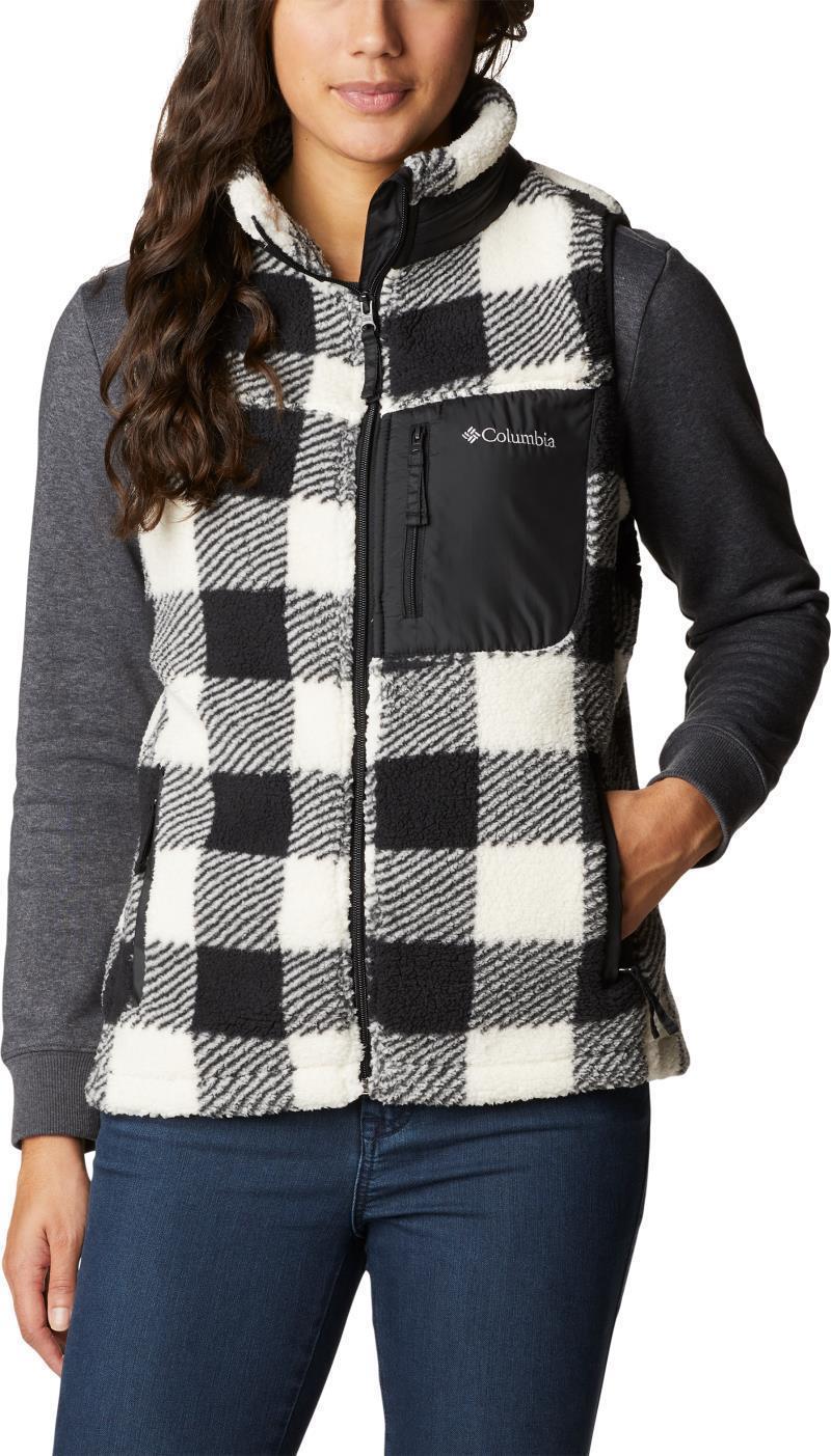 West Bend Vest - Womens - Chalk Check Print 1