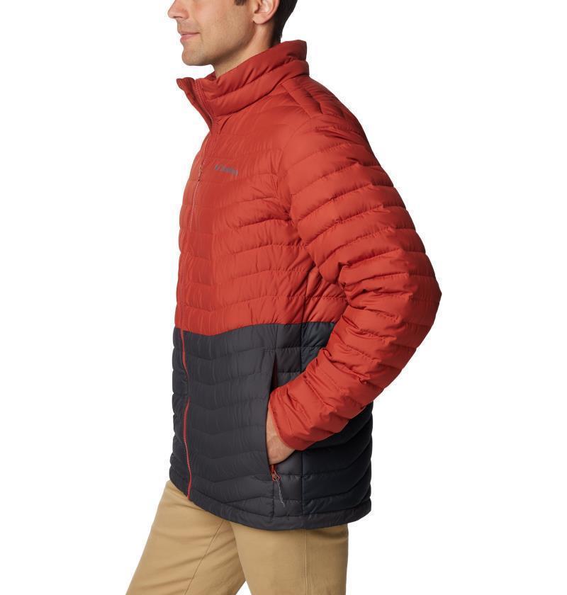 Westridge Down Jacket - Tall - Mens - Shark / Warp Red 3