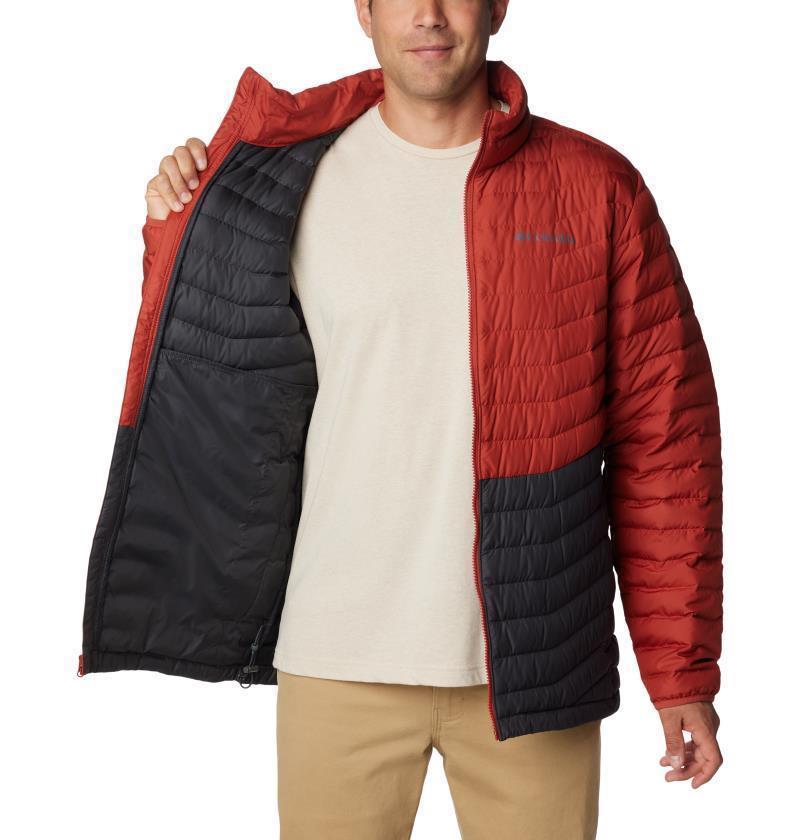 Westridge Down Jacket - Tall - Mens - Shark / Warp Red 5