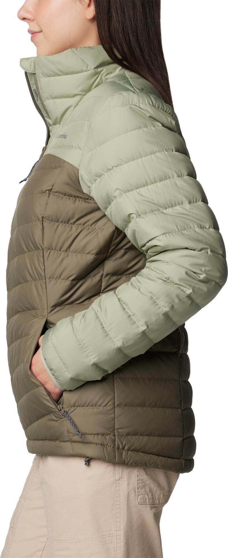 Westridge Full Zip Down Jacket - Womens - Safari / Stone Green 6