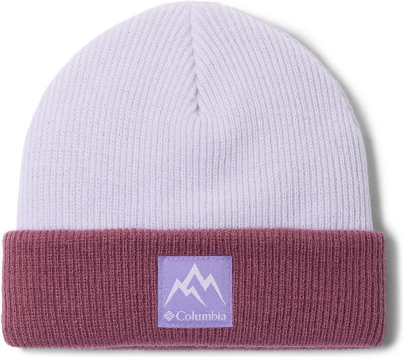 Whirlibird Cuffed Beanie - Toddler - purple tint / antique mauve 1