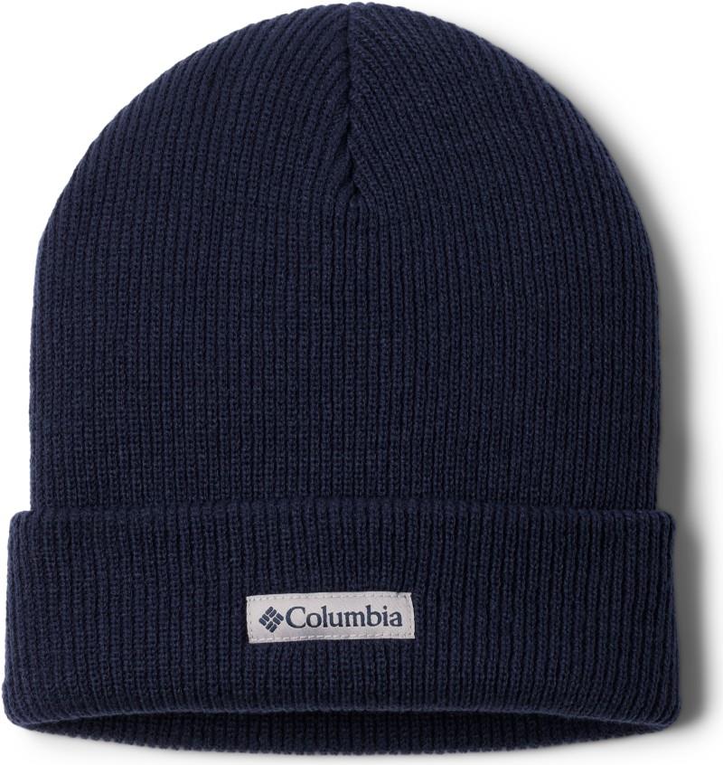 Whirlibird Cuffed Beanie - collegiate navy / logo 1